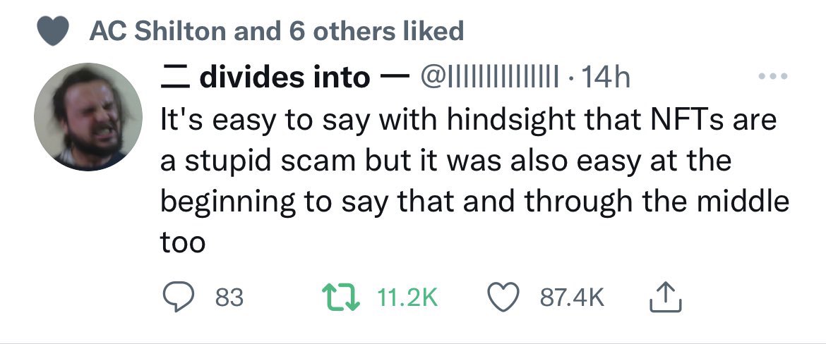 returntosanity1's tweet image. #NFTs