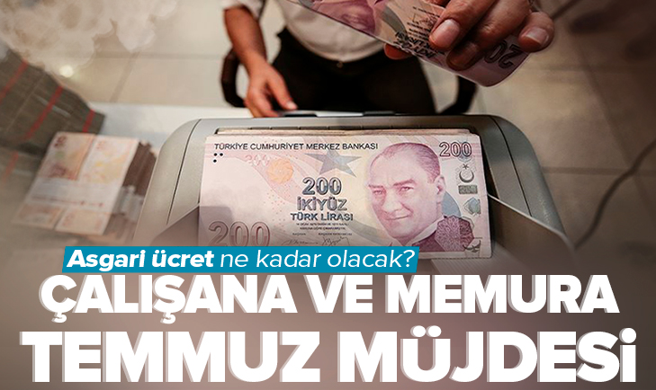 Çalışana ve emekliye Temmuz müjdesi! Asgari ücretliye ara zam sinyali ahaber.im/ps2k7w_smt