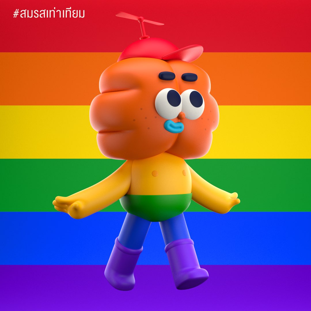 Support #สมรสเท่าเทียม  We all are equal.
