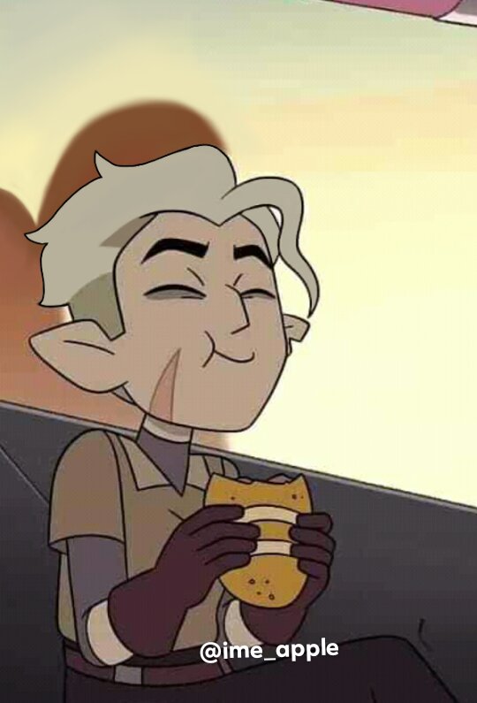 ime_Apple's tweet photo. I was wondering what hunter look like when flapjack is not on top of his head.
And I edited it
#TheOwlHouse #huntertoh https://t.co/RE2ztdtA74
