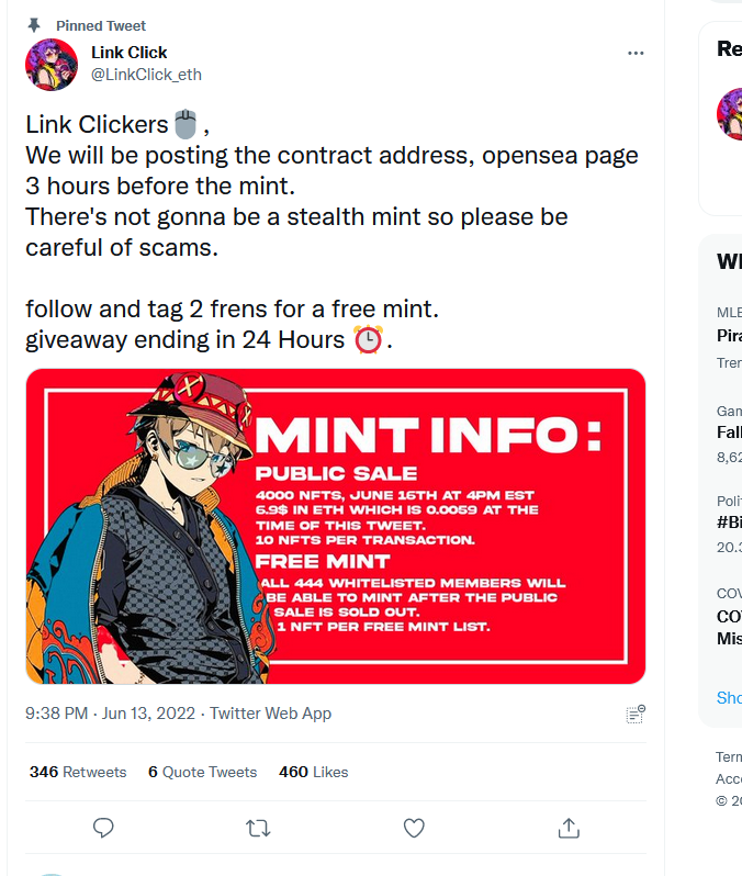 cryptobruh117's tweet photo. SCAMMER ALERT!!!☠️☠️☠️
@helloclonion Is this your project? I see no posts on your personal page saying so, assuming it is a scam until said otherwise.
Thanks 🙏🙏🙏@TonyDGB for pointing this out! This is how we are all able to make a difference in @savingweb3 #savingweb3 https://t.co/VlZFVUjFzt