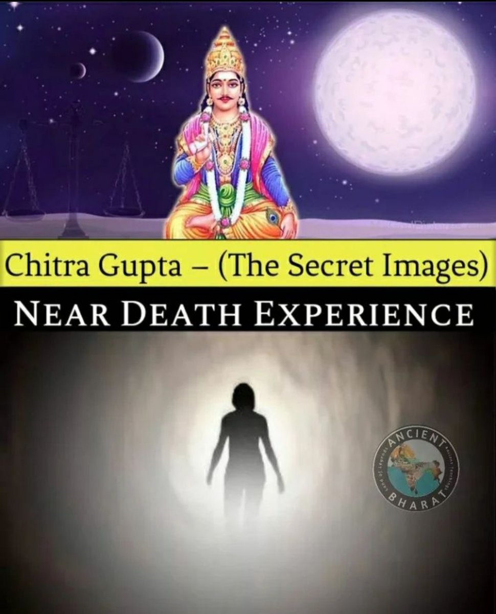 Chitragupta is the one who must keep track of our acts and report to Yama when we die. Brahma's son...