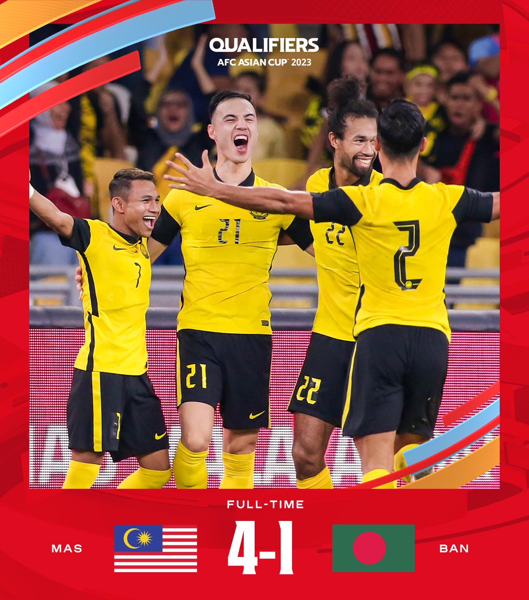 afcasiancup_jp's tweet photo. AFCγ’γΈγ’γ«γγ2023δΊιΈ
π₯第3η―
βοΈγ°γ«γΌγE
FT:π²πΎ 4-1 π§π©
π2022εΉ΄6ζ14ζ₯
#ACQ2023 #MASvBAN https://t.co/cxB0qGKN0q