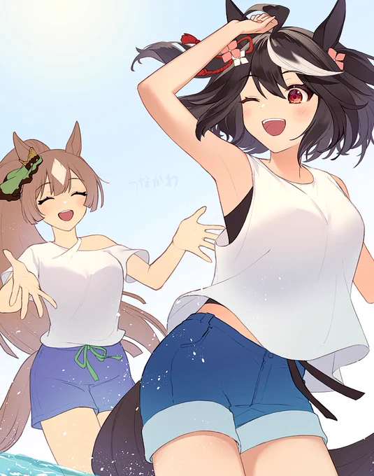 夏コミ表紙製作中です
#ウマ娘 