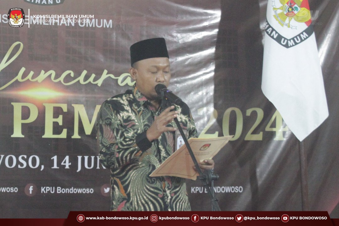 KPU_BONDOWOSO's tweet photo. #TemanPemilih, Tahapan Pemilu Tahun 2024 telah dimulai. KPU Bondowoso bersama Bawaslu dan Jajaran Forkopimda menyaksikan Peluncuran Tahapan Pemilu Tahun 2024.  

Selengkapnya cek https://t.co/vJHsAJ2FQN

#KPUMelayani #PemiluSerentak2024 #Integritas24Jam #KPUBondowoso #bendebesah https://t.co/O50YIyTsiA