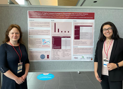 IwonaBielska's tweet photo. Congratulations @JoshaRafael from @MacMedNRC on your outstanding presentation on highly frequent emergency department use at #CAEP22 in Quebec City – well done! @CAEPConference @CAEP_Docs @HEI_McMaster #EMRoN #QuebecCity https://t.co/8rK4b9M7WS