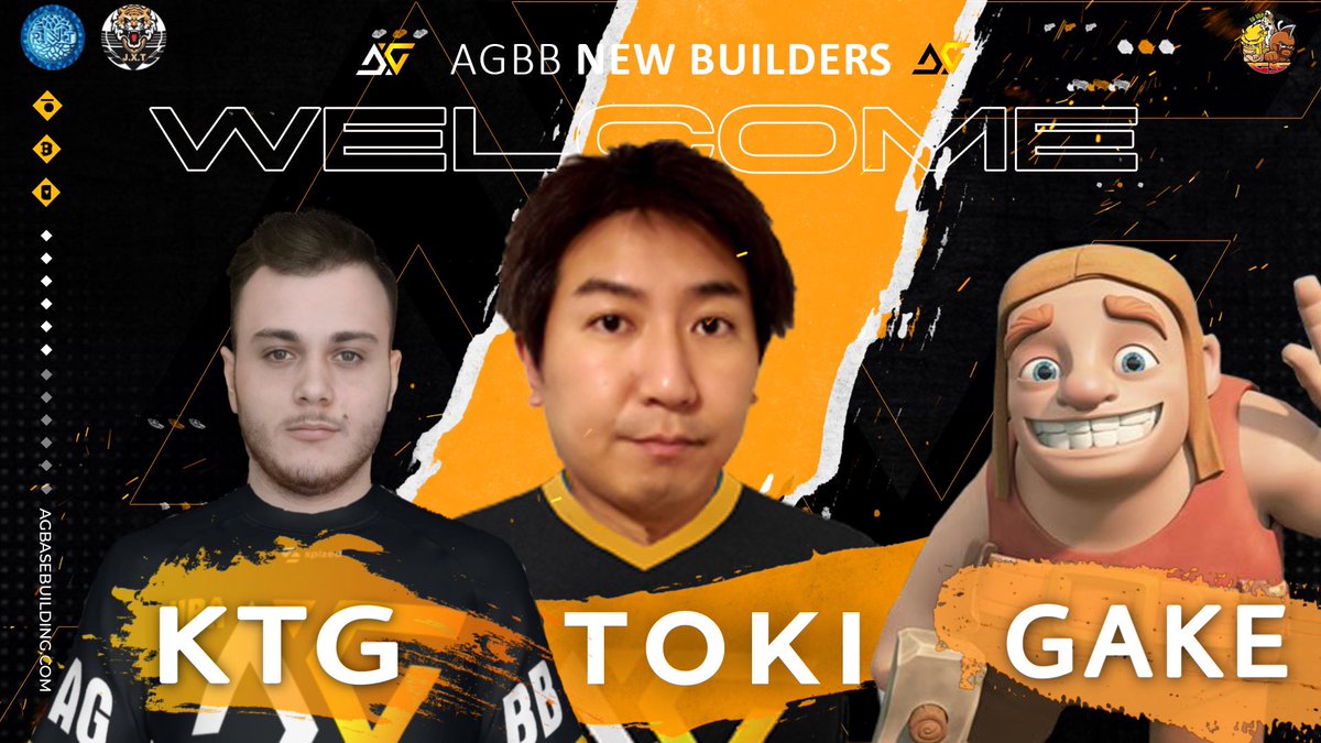 🍾Lets Welcome our New Builders🔥

🇮🇹 <a href="/KTG_REST/">KTG</a> from <a href="/RadikonVNT/">RVNT | Radikon VN Team</a> 
🇯🇵 <a href="/coc_toki/">Toki</a> from @GSesports11 
🇨🇳 #Gake from <a href="/JXT_coc/">J.X.Tiger</a> 
 
Supreme builders here in AGBB now to build for you!!

🎉Giveaway🎁
x3 Gold Passes

Like, RT and Follow <a href="/AG_BaseBuilding/">AG Base Building</a>  

agbasebuilding.com