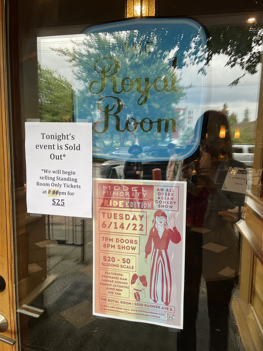 stephanienam_'s tweet image. Some standing tickets at the door tonight! #modelminority