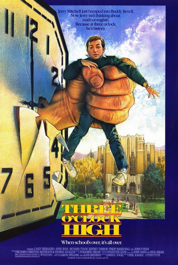 analgesicsleep's tweet photo. Late but here for “Three O’Clock High”  #Catitstu #3OClockHigh https://t.co/T5K6QMiqRO