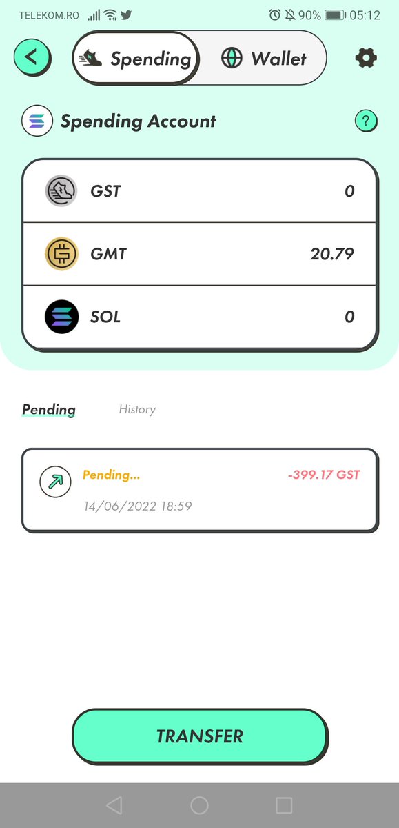 Crypt0This's tweet photo. @JohnMapa89 @StepnGodKing Still pending... https://t.co/lzyWhO2eB5