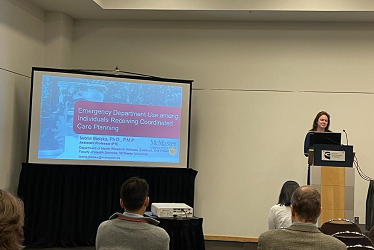 IwonaBielska's tweet photo. Had the opportunity to present on behalf of Dr. @Kathryn__Clark from @MacMedNRC on emergency department use among individuals receiving coordinated care planning at #CAEP22 in #QuebecCity – thank you to all co-authors! @CAEPConference @CAEP_Docs @HEI_McMaster #EMRoN https://t.co/xxqF6Lu2qU