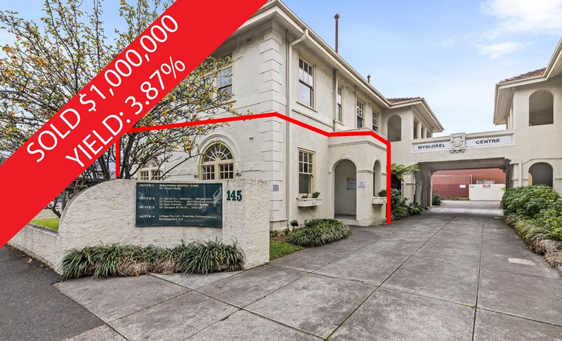 Sold Prior to Auction - 1/145 Wattletree Road, Malvern

This exceptionally well-leased suite to longstanding #medical tenant sold for $1,000,000 reflecting a 3.87% yield on a building rate of $9,524 psm.
#commercialrealestate #investmentproperty