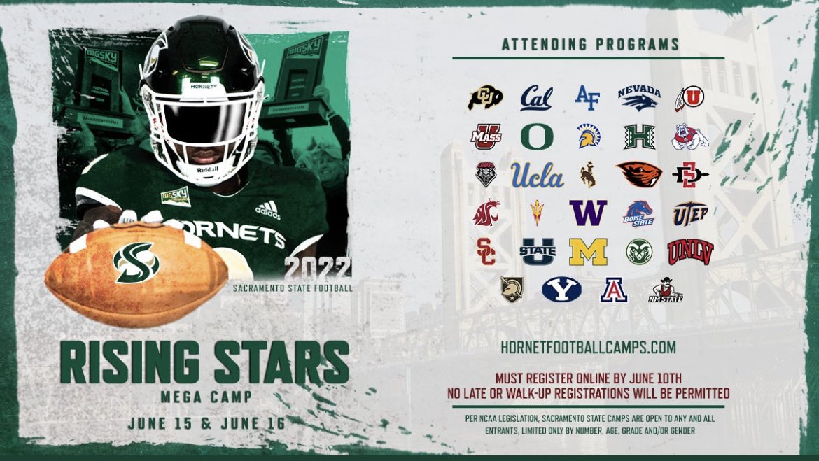 Cant wait to ball out at sac state the next two days!🦍 <a href="/BrandonHuffman/">Brandon Huffman</a> <a href="/247recruiting/">247Sports Recruiting</a> <a href="/WRHitList/">WR Hit List</a> <a href="/GrindHausSports/">Coach Keesh</a> <a href="/lapan_jeremy/">Coach Jeremy LaPan</a> <a href="/247Sports/">247Sports</a> <a href="/gobigrecruiting/">Go Big Recruiting</a>