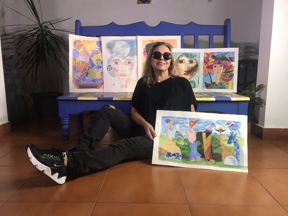 Pintando historias de la vida y del mundo que quiero compartir.