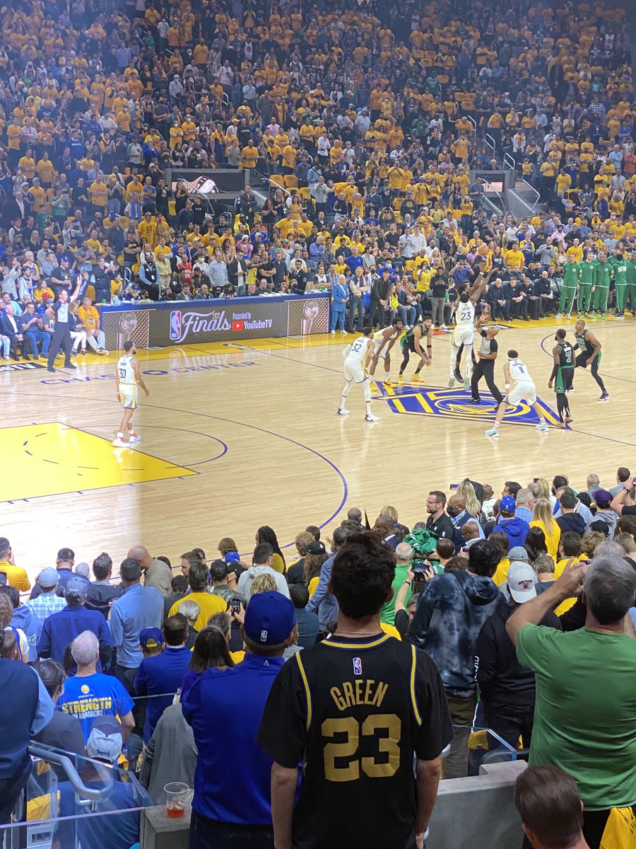 AndrewdDeane's tweet photo. That was fun! Thanks Warriors. https://t.co/BO5z1DBBgY
