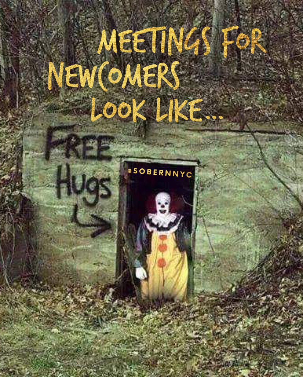 SoberNnyc's tweet photo. #HugsNOTdrugs 💛

#RecoveryPosse #sober #soberlife #odaat #addiction #sobriety #aa #aahumor #aamemes https://t.co/BWPYOQ13KL