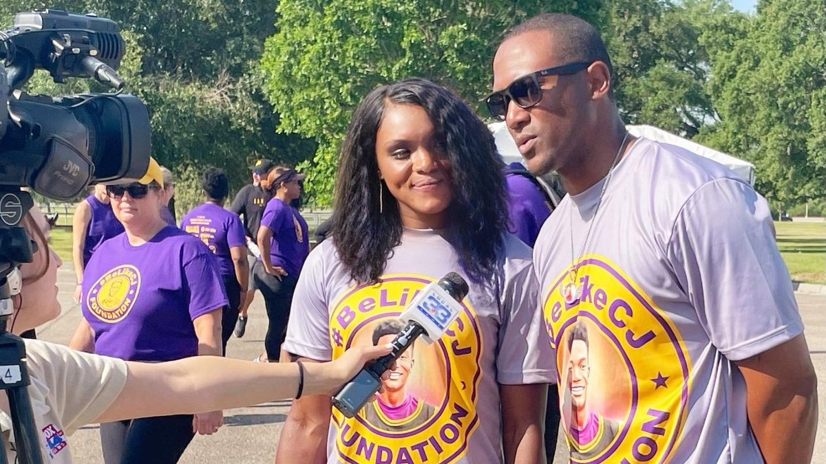 #TeammateTuesday🤟 

Last month we hosted the inaugural #BeLikeCJ Race To Be The #UltimateTeammate Race/Walk at “Old Front Nine." The event was 1.6 miles of the scenic <a href="/LSU/">LSU</a>  campus. We had free fun for the entire family, We hope you join us again, link in bio for future events!