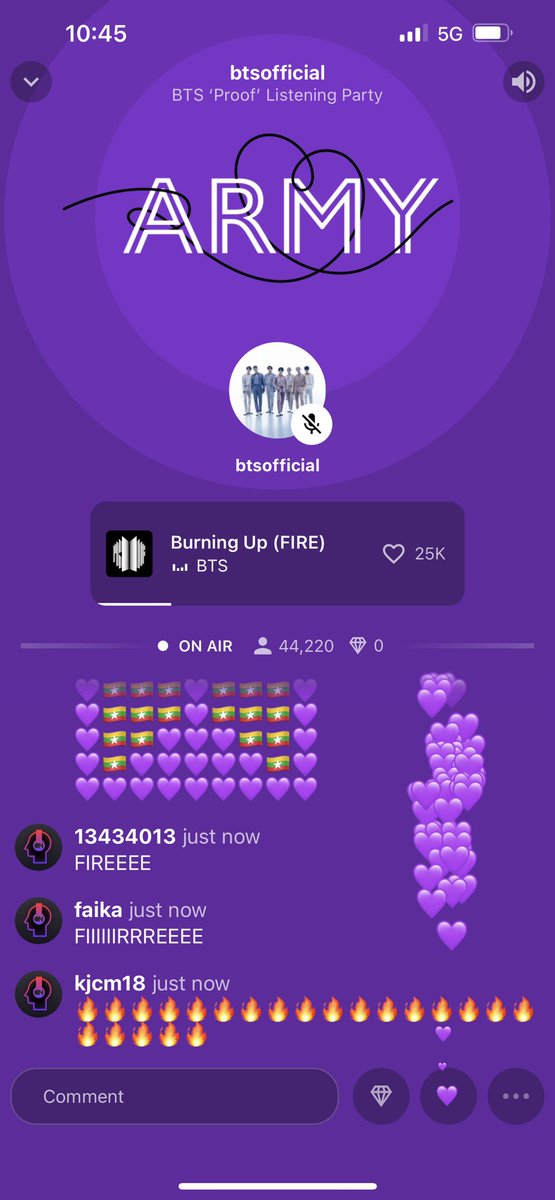 triggerhappyfoo's tweet image. 44K listeners and counting

#BTS_Proof Listening Party
#BTS @BTS_twt 
#YetToCome