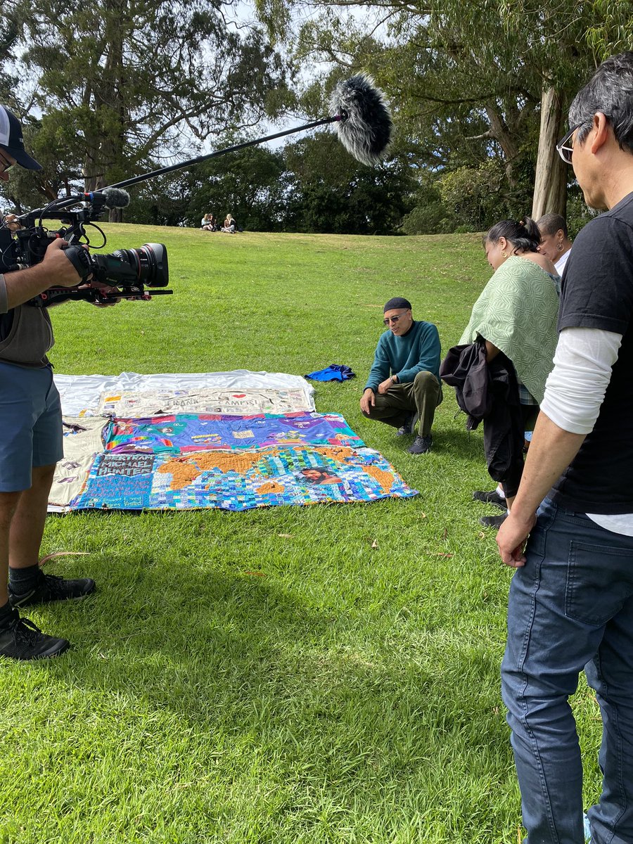 mbonat's tweet photo. It was very moving seeing the aids quilt in SF. Each square represents a life lost. https://t.co/QyxRUHUlm7