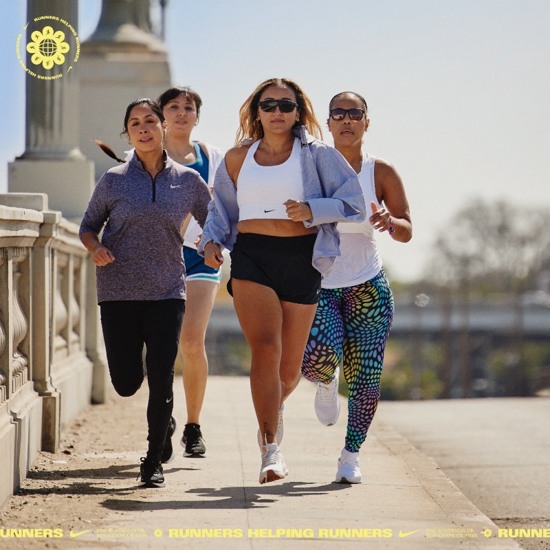 NikeLA's tweet photo. For Andrea Aldana, finding a community of runners gives her the support she needs. Shop the Nike Running LA collection now.