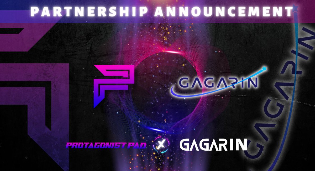 ProtagonistPad's tweet photo. A strong partnership  PROPAD X GAGARIN Launchpad 🟣🔵

GAGARIN is designed to solve the described problems. It is a fully decentralized platform with a high level of automation that creates an open crypto startup market and benefits all market participants.

Team ProPad ☔️ https://t.co/toy5y4iGYZ