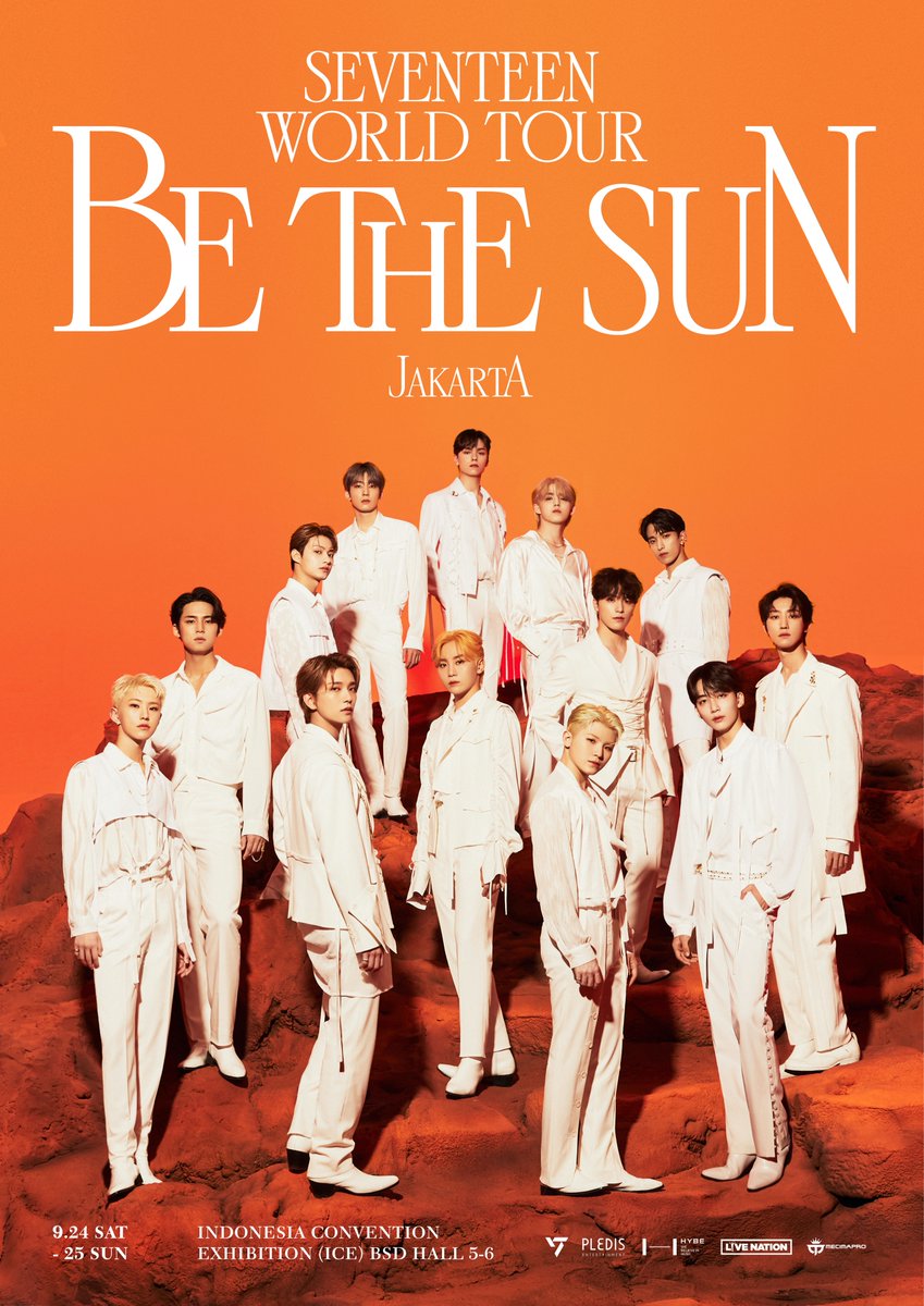 seventeen exhibition be the sun ジュン ANNOUNCEMENT] SEVENTEEN WORLD TOUR [BE THE SUN] - JAKARTA