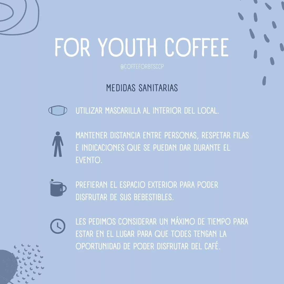 coffeeforbangt1's tweet photo. Es momento de anunciar que se nos viene el FOR YOUTH COFFEE🌷Estamos ansiosas de verles y contar con su buena vibra el 18 de junio✨. https://t.co/Sm2W5UlXyo