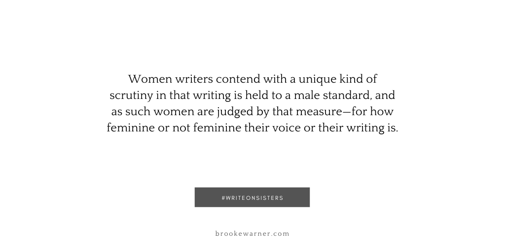 brooke_warner's tweet photo. Women writers, do your best to drown out the double-standard, the judgment, the noise—and just #WriteOnSisters! https://t.co/U4sqiIoD6N
