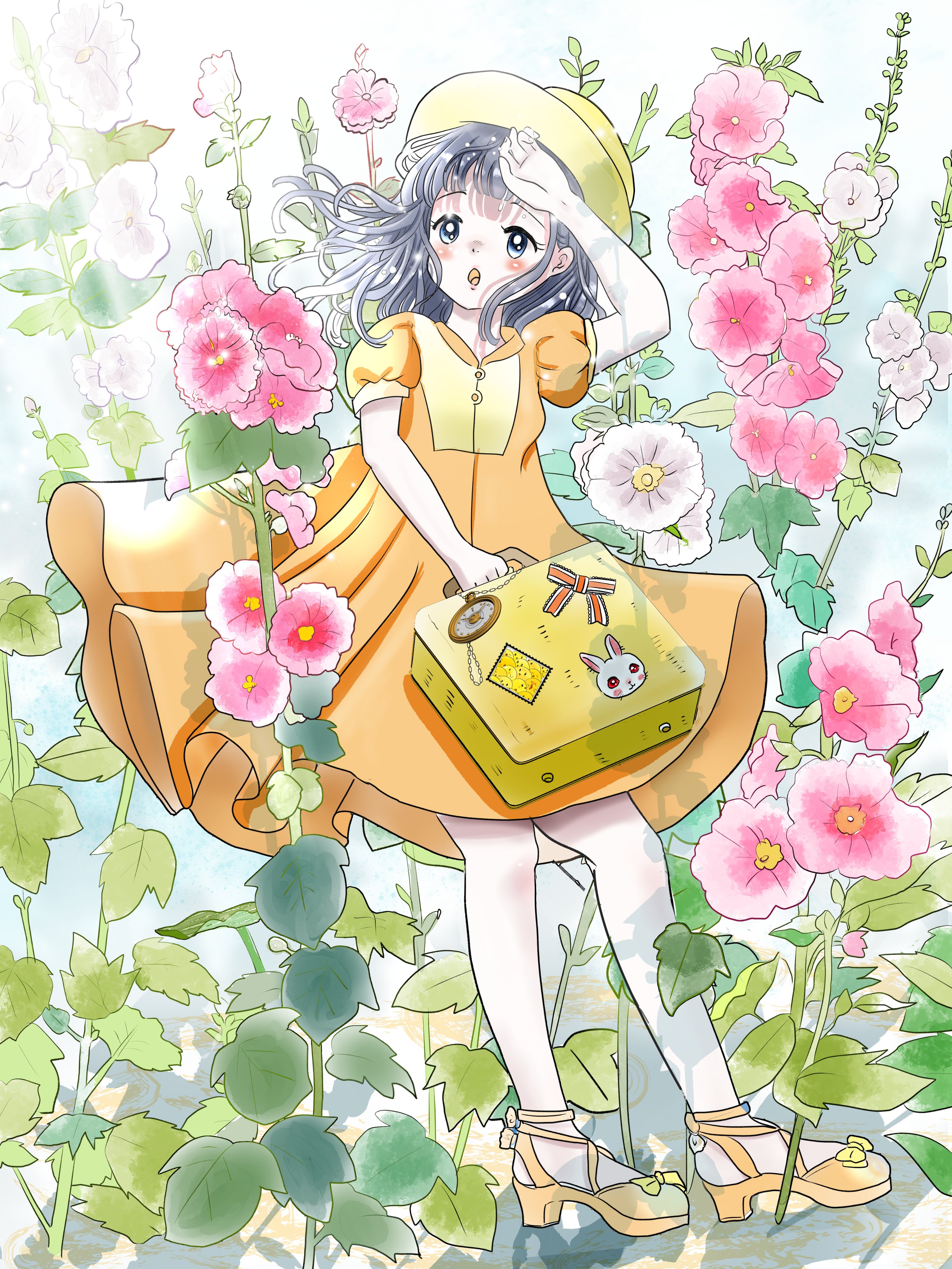 愛ちん ゆめみ愛 今日６月１５日の誕生花は 立葵 タチアオイ です 英名 ホリーホック 十字軍により シリアからヨーロッパに 広まったことから 聖地の花 の意味が込められています 花言葉は 平安 待望 豊かな実り 他です 立葵