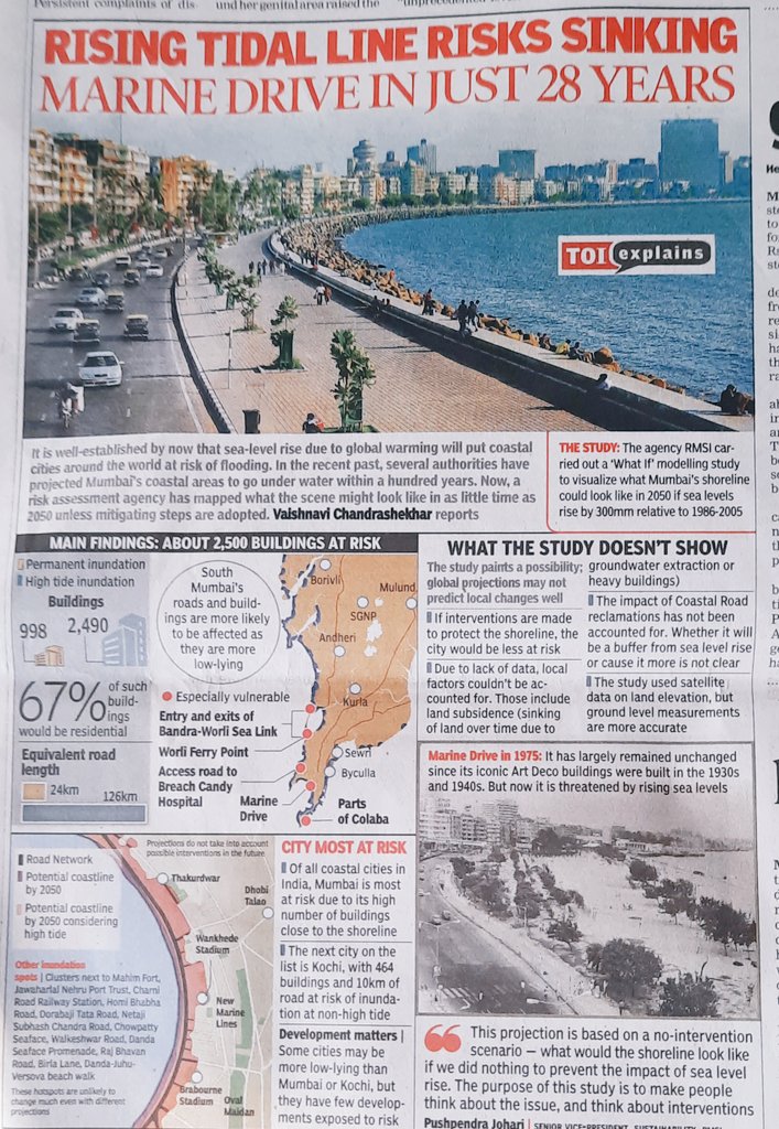 YkabirYusuf's tweet photo. I am sure #MumbaiClimateActionPlan and #DisasterManagementPlan are considering such modeling and forecasting @AUThackeray @mayor_mumbai @IqbalSinghChah2 @mybmc @MantralayaRoom @WRICitiesIndia @ssaunik @AshwiniBhide #wednesdaythought #Trending https://t.co/dZVw5ik7f7