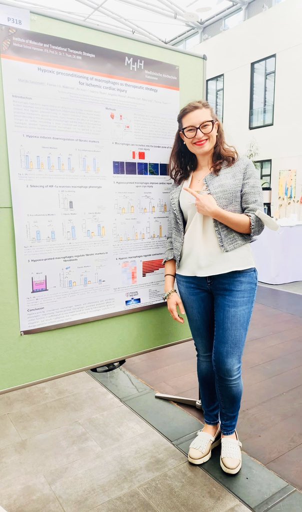 Stunning experience yesterday in presenting my scientific work at the #ISHR2022. It is always an inspiring opportunity to exchange ideas with brilliant minds and look at your work from different perspectives.

#cardiacinflammation #molecularbiology
<a href="/TRAINHEART4/">TRAIN-HEART ITN</a>