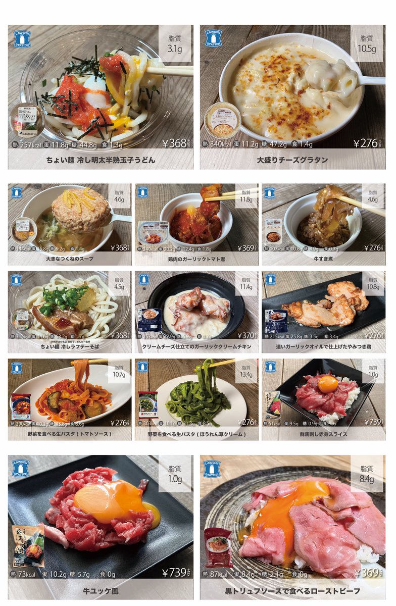 conveni_diet_'s tweet photo. コンビニダイエット研究家が厳選した「美味いのに痩せていくコンビニ飯50選」今まで約1,000種近く紹介してきた中から厳選。ストレス・運動なし・自炊ゼロで5kg痩せた(100日)。筋トレと合わせたら体脂肪率7.8%なった。この中から選んでルール守って３食たべてれば、ダイエット感なしでマジ痩せる。 https://t.co/WqxXkaDqgj