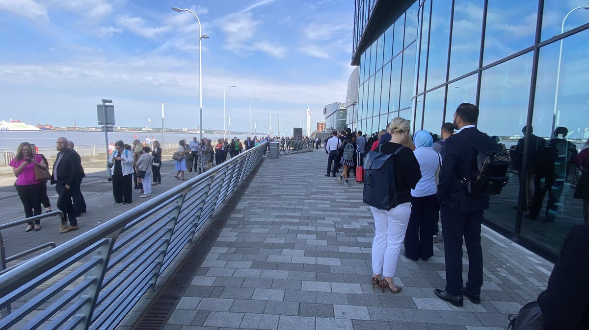 At <a href="/NHSConfed/">NHS Confederation</a> conference starting with a workshop understanding what patients experience with long waiting times. Just need pain, anxiety and breathing difficulties to get the full experience