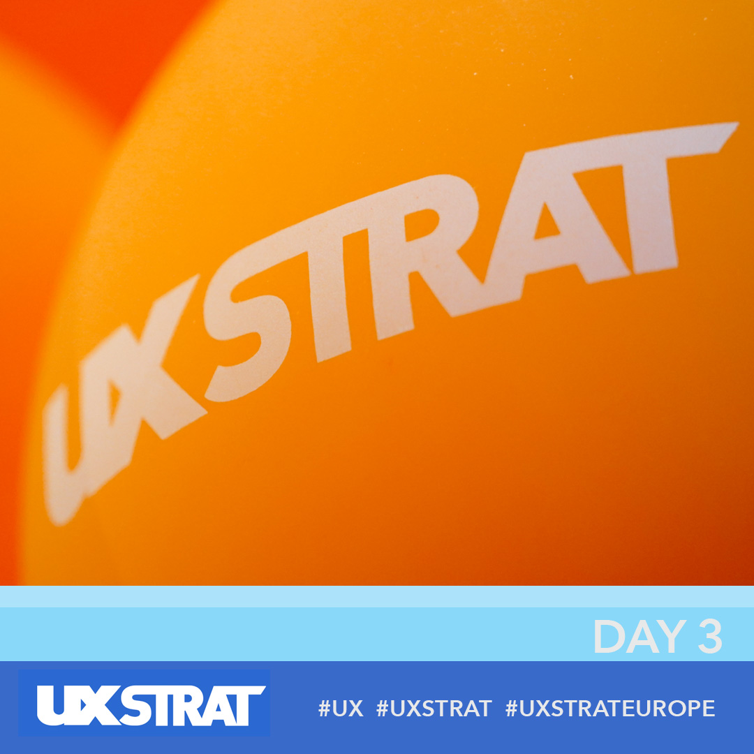 uxstrat's tweet photo. Final day of #UXSTRAT #Amsterdam 2022! What an amazing event we have had thus far, but there is a full day ahead so stay tuned... https://t.co/ActOunM3K6