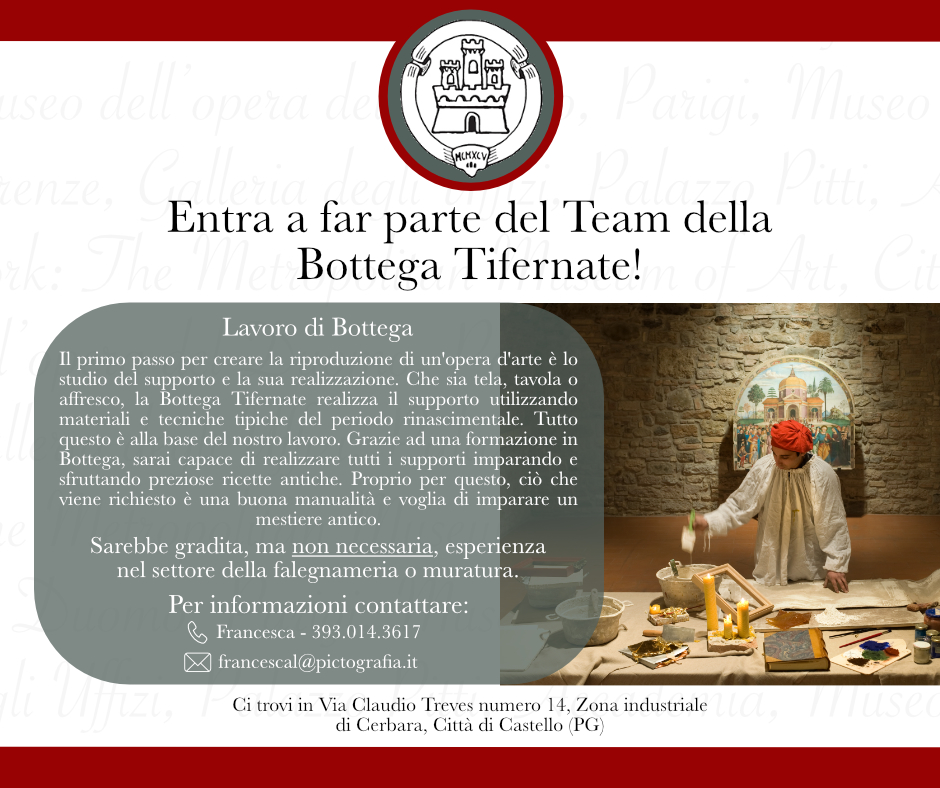 pictografia's tweet photo. Entra anche tu a far parte del team della Bottega Tifernate! 

Per ulteriori informazioni potete contattarci telefonicamente o per email. https://t.co/nZKTcohe81