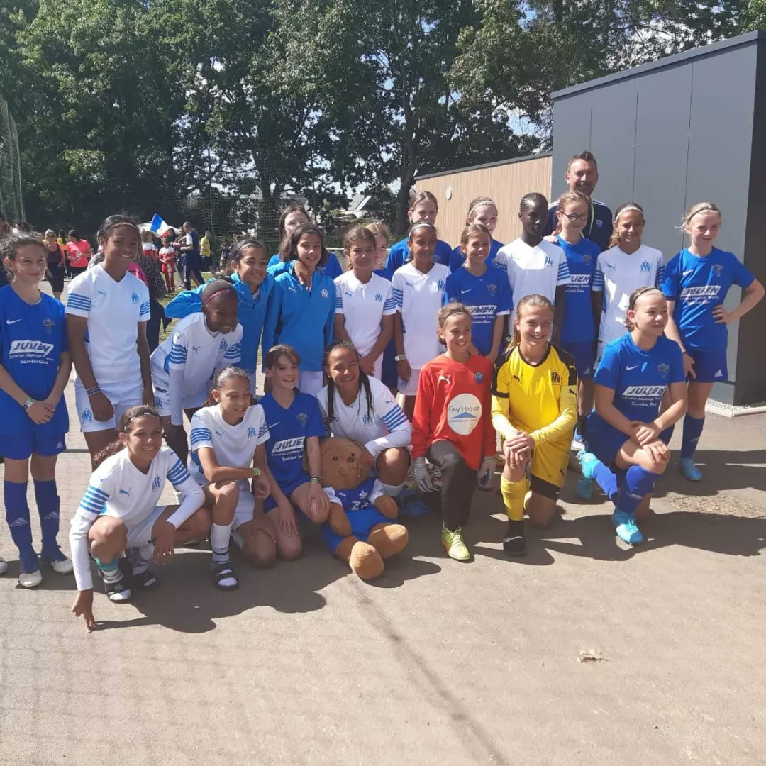 Maxime190198's tweet photo. FC Saint-Lô Manche / Olympique de Marseille https://t.co/ean4OrKMOw