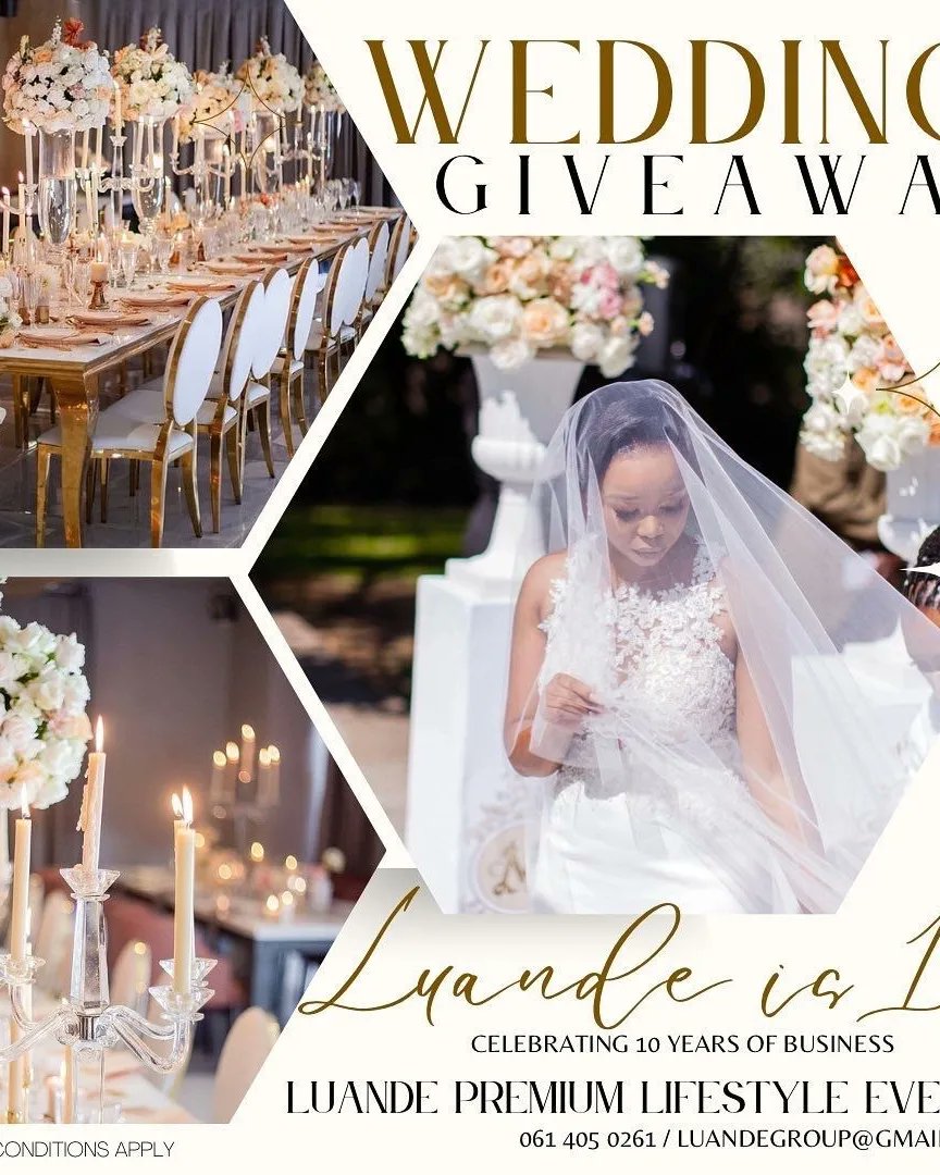 uMambulazi's tweet photo. Hi guys ๐๐ as part of the #Luande10 wedding giveaway entry I posted the below Reel on my IG. Please show me some love and don't forget to tag me on IG on accounts mentioned on poster๐๐ฅบ
https://t.co/ju0V4Qe0HG https://t.co/gAsf1EYwKL