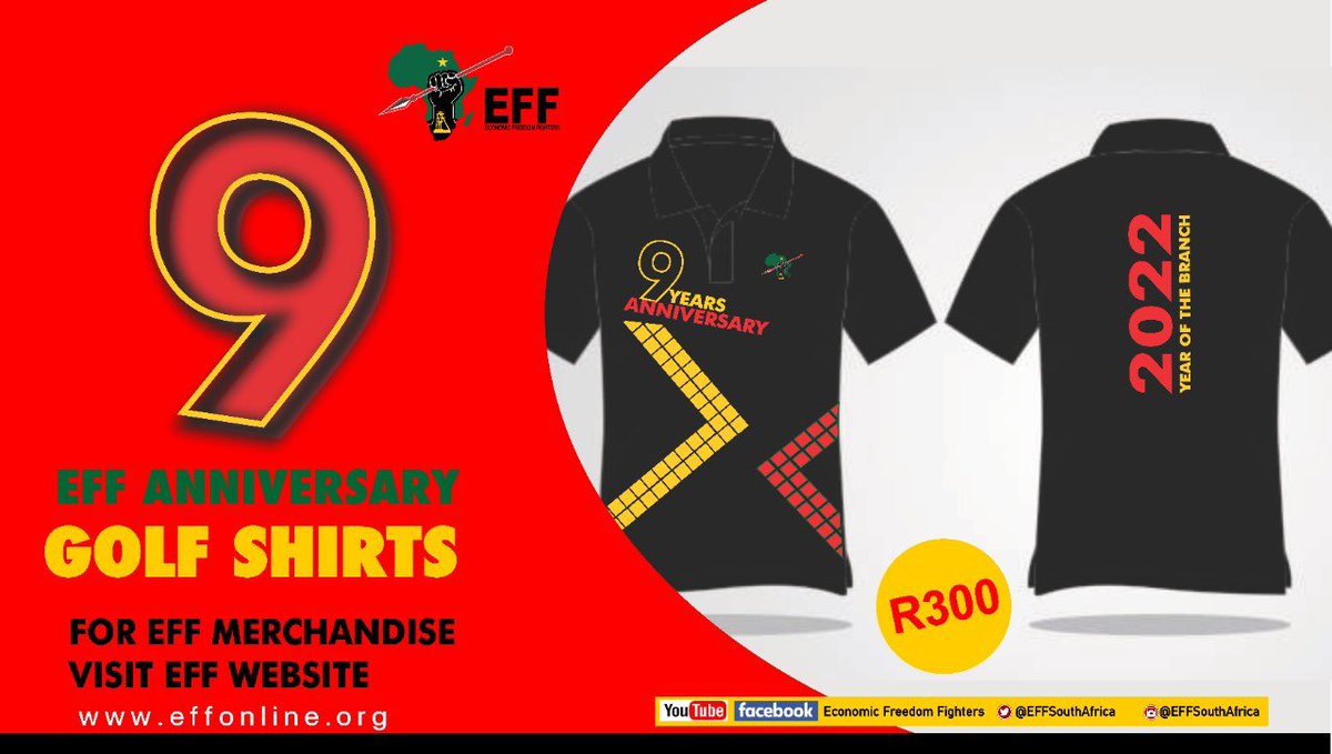 EFF 9th Anniversary Golf T-shirts now 