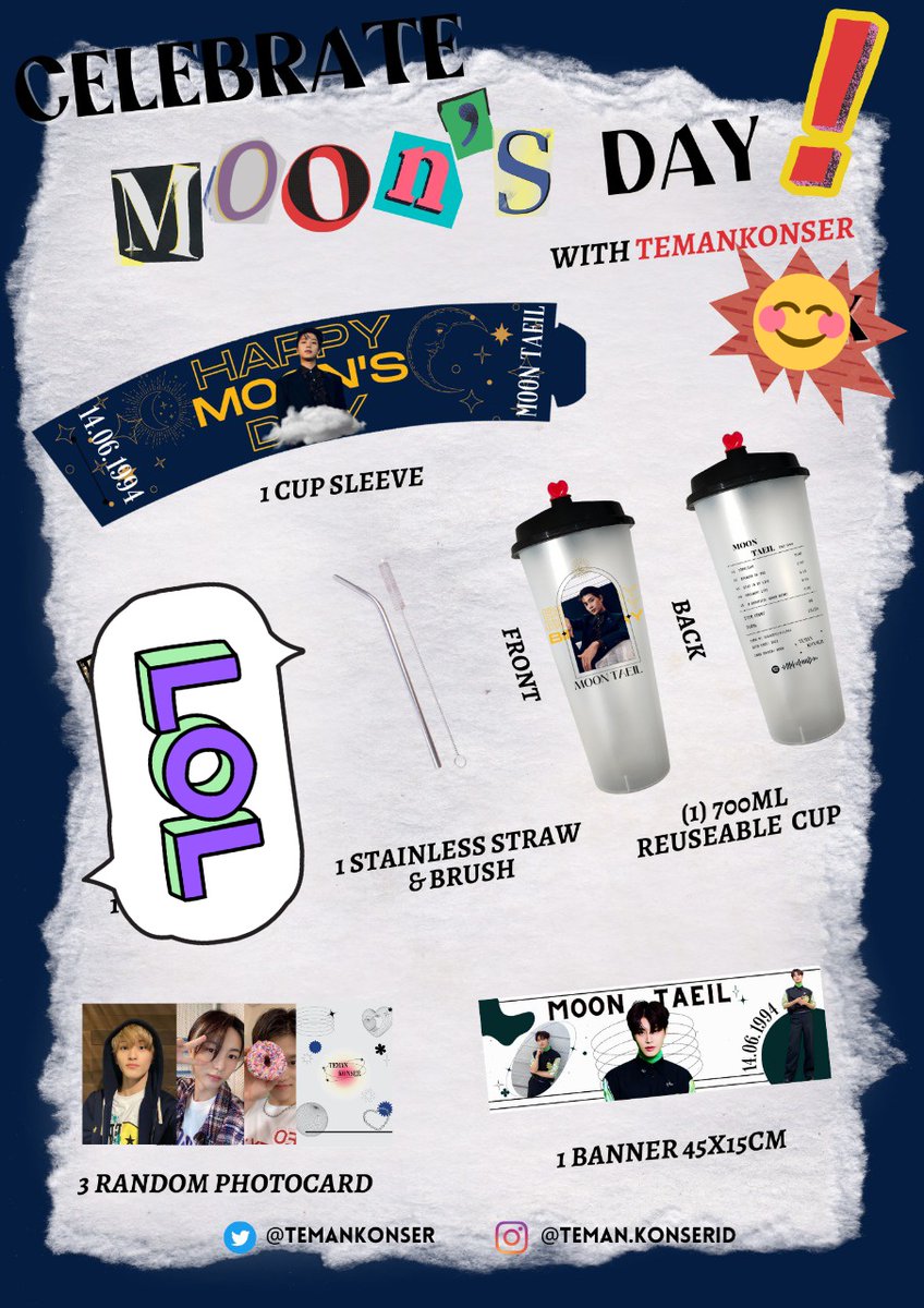 temankonser's tweet photo. Taeil Birthday Mini Giveaway 🌕

Rules : 
• rt like this post + tweet di rep
• follow ig teman.konserid (optional)
• follow this account 
• comment "done" below with the proof 

Gift : 1 set unoff Taeil Birthday kit by @temankonser

Good luck!!!!!! 

#zonauang #zonajajan https://t.co/IJqZEL4cbW