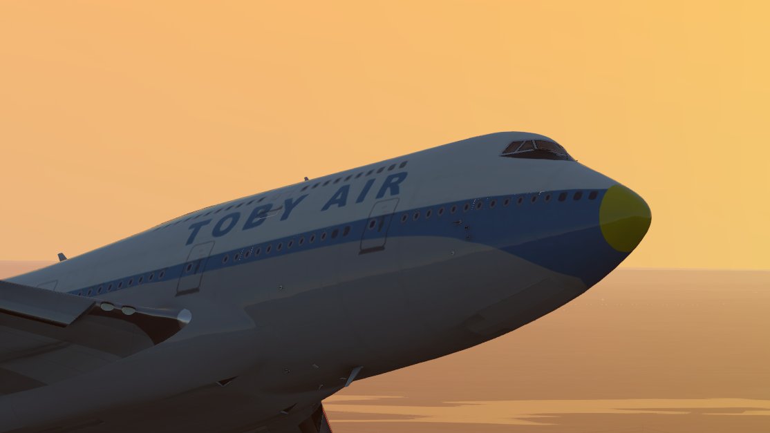 BlueAirways2's tweet photo. @TobyFolf Retro livery for Toby Air 747. (Unfinished) https://t.co/xaHw5RU73v