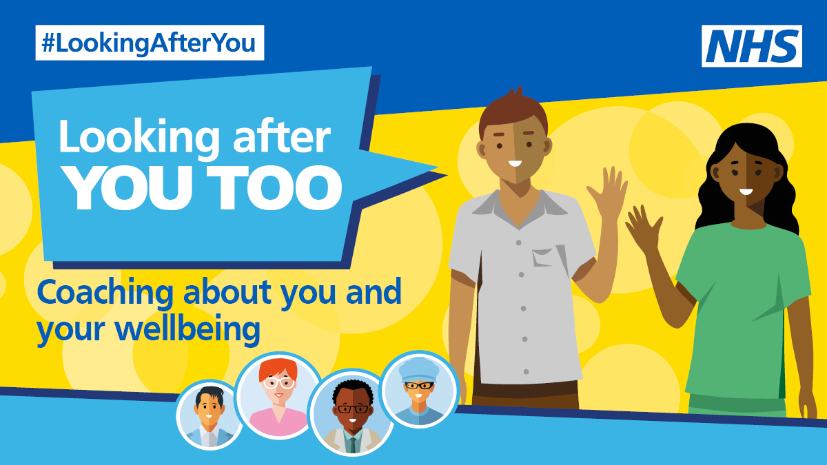 PrimaryCareNHS's tweet photo. It’s ok to ask for help. 

If you want to talk to someone about how you’re feeling, our experienced coaches are here to support you. 

All coaching is free and confidential to anyone working in #PrimaryCare

➡️ https://t.co/RptgYmSlQe

#LookingAfterYou https://t.co/iZy1PAIsun