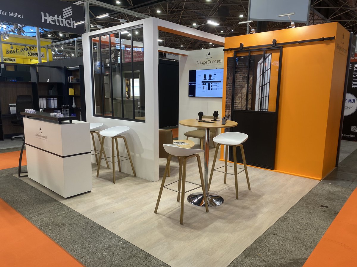 designmat1's tweet photo. EUROBOIS 2022 📍

Nous y sommes ! @Eurobois2022 

Venez nous rencontrer au stand 6J60 et découvrir nos produits 
• La porte coulissante en acier Bario
• Le rail de porte coulissante Quadrat 1
• La verrière d’atelier en acier 

#eurobois2022 #eurobois #design #amenagement https://t.co/yH26FQkDw4