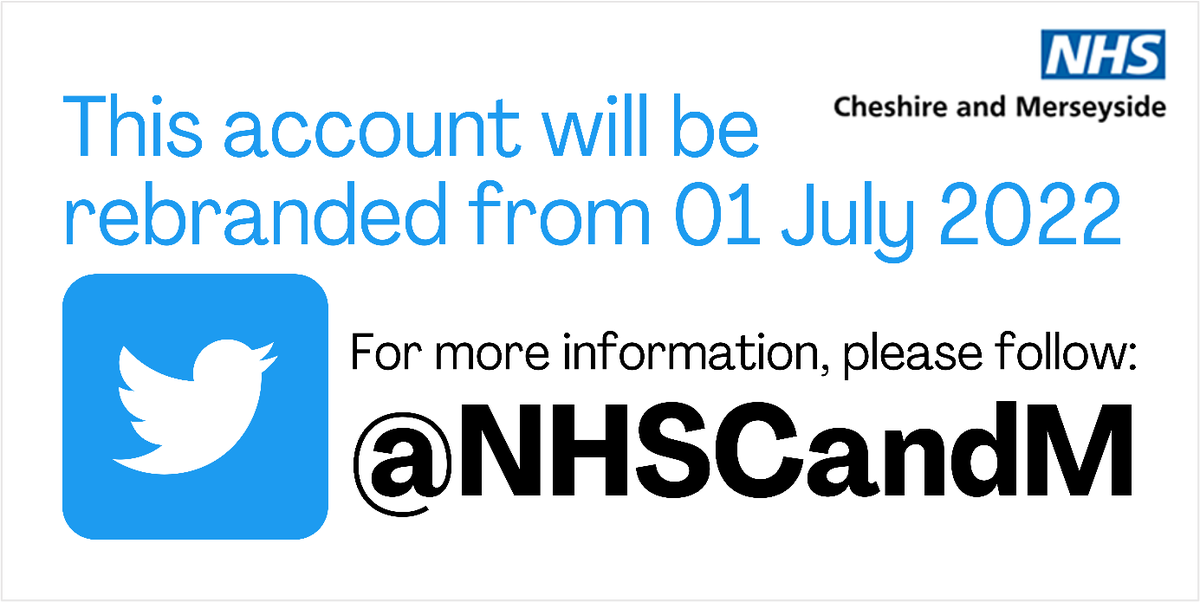 Following the health and social care reforms which will establish 42 integrated care systems (ICS) across the country come into operation on 1 July 2022, we'll be rebranding our social media channels.

Find out more in our latest blog: tinyurl.com/yckukcce
