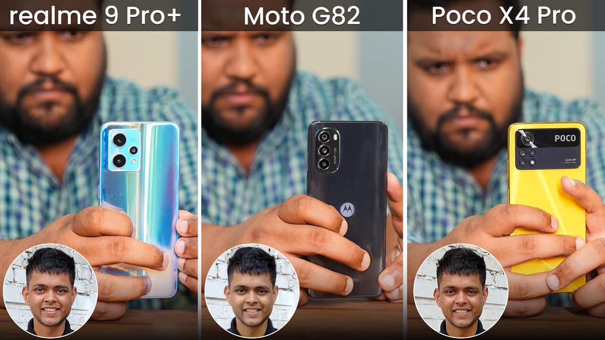 Moto G82 vs Realme 9 Pro Plus vs Poco X4 Pro Camera Comparison Review - Best Under Rs 25,000?
Link : youtu.be/qAUTd9ORoHk
#MotoG82 #Realme9ProPlus #PocoX4Pro