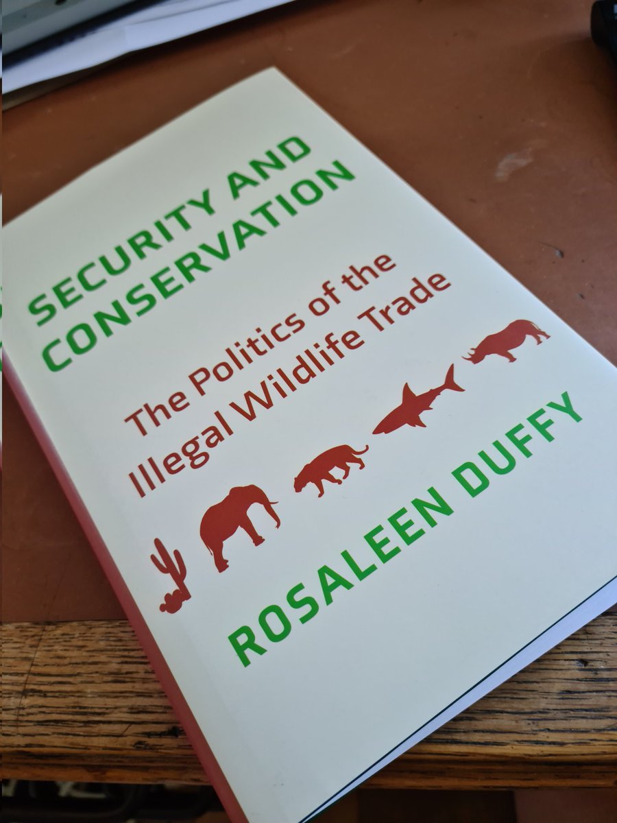 liana_chua's tweet photo. Just landed: @biosec_erc extraordinary new book on the securitsation of #conservation and the #IWT. A powerful yet hopeful critique that's well worth a read, or three. https://t.co/3pSJMdbBb2 https://t.co/8mMPsg5a7e