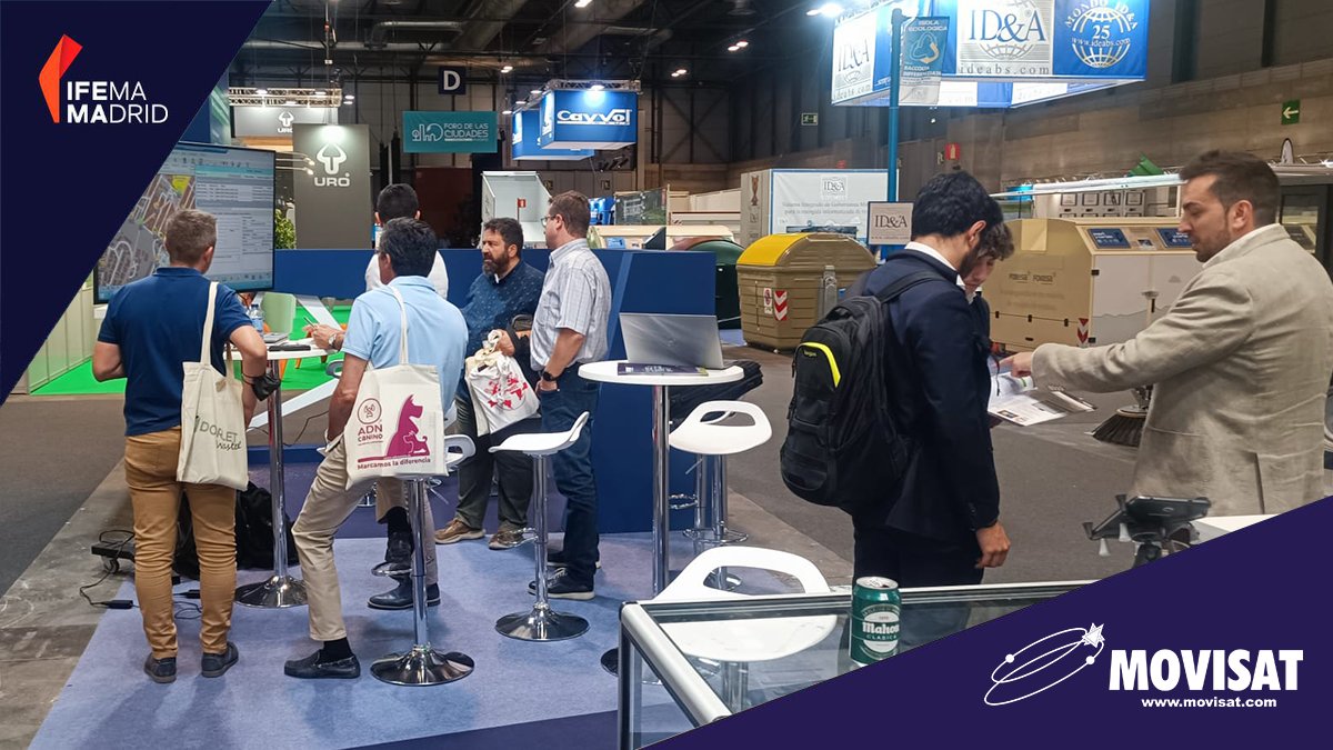 MOVISAT_es's tweet image. Comenzamos el segundo día en #TECMA2022

Os recordamos que a partir de las 11:00h contaremos con la presencia de varios de nuestros clientes.
Ven a conocer su experiencia real con la tecnología #MOVISAT.

#EcoSAT #SmartCity #MovilidadSostenible