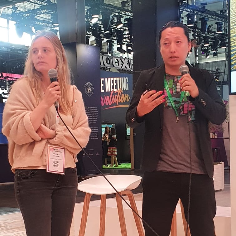 A great piece of advise to startups from <a href="/GohHirose/">Goh Hirose</a>  &amp;  <a href="/VLaurenty/">Victoire Laurenty</a> : 
 "Let the startup know it's not all about profitability and financial growth!" 
#BNPPAdvance #Vivatech  <a href="/bnpp_cardif/">BNP Paribas Cardif</a>