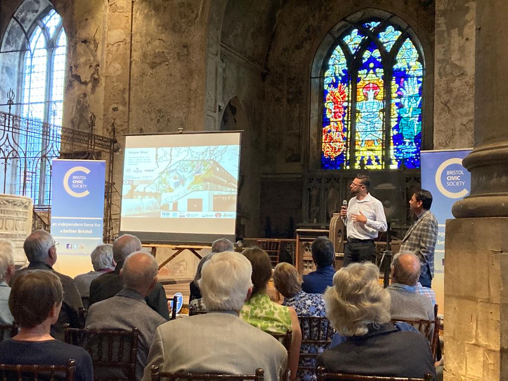 Housing_Fest's tweet photo. Congratulations to everyone involved in #HopeRise - awarded a @BristolCivicSoc #DesignAward yesterday. Such a warm reception for this innovative, low-carbon social housing project! More wanted in Bristol. 

@BristolCouncil @ZEDpods @YMCABristol 

Top venue @TheMountWithout too. https://t.co/GS48nidZuH