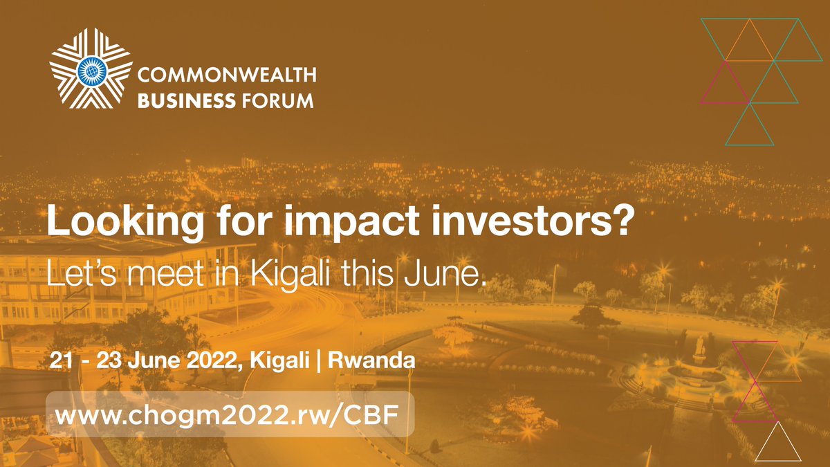 The Commonwealth Business Forum is happening from 21-23 next week. It was designed to provide different ways of creating meaningful connections, exchange knowledge and contributing to impactful dialogue which leads to potential investment partnerships. #CBF2022
#GHOGM2022