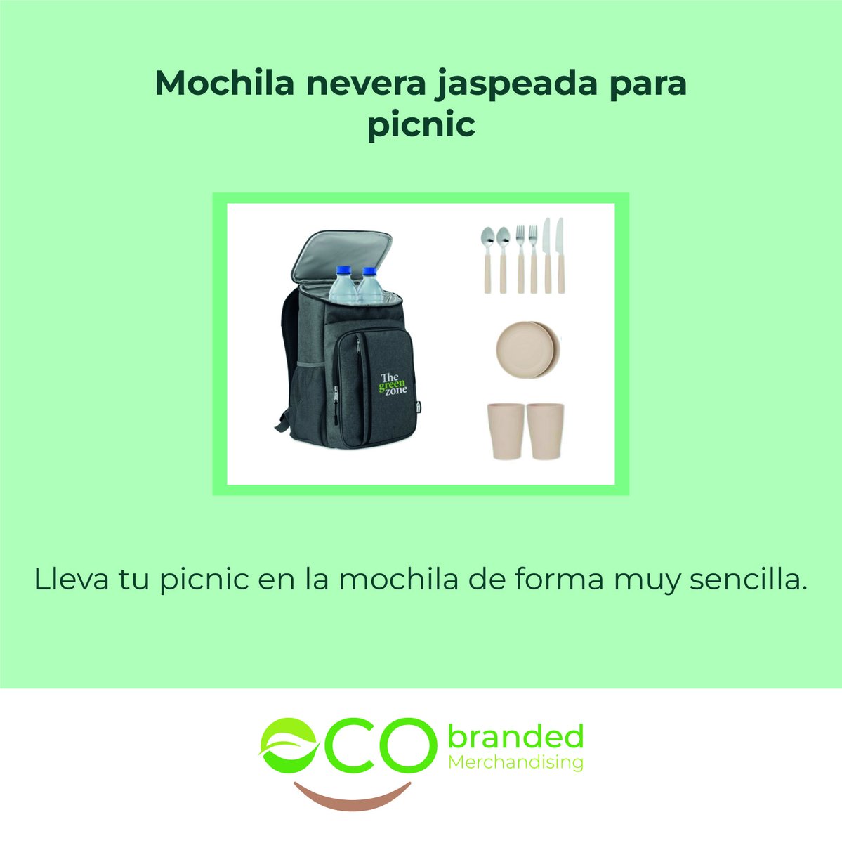 ¿Te gusta irte de picnic, pero no tienes los artículos necesarios? Pues bien, con Ecobranded podrás irte de picnic de la forma más sencilla. Con tan solo un click en nuestra página web, encontrarás una gran variedad de opciones de mochilas para llevársela a tu picnic.